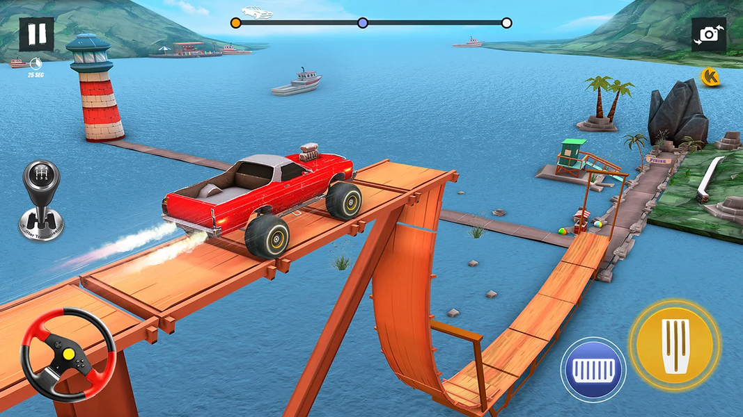 Car Stunt Games ۳D Car Games - عکس بازی موبایلی اندروید