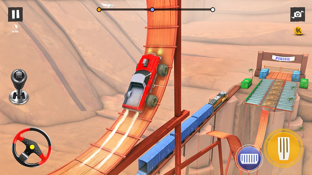 Car Stunt Games ۳D Car Games - عکس بازی موبایلی اندروید