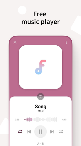 Frolomuse: MP3 Music Player - عکس برنامه موبایلی اندروید