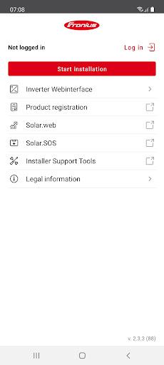 Fronius Solar.start - عکس برنامه موبایلی اندروید