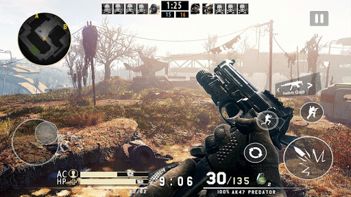 Frontline BattleField Mission - Gameplay image of android game