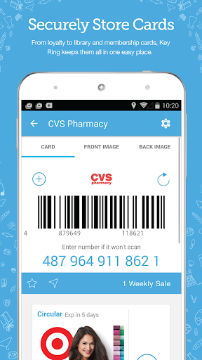 Key Ring: Loyalty Card App - Image screenshot of android app