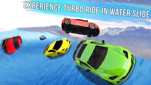 WaterSlide Car Racing Games ۳D - عکس بازی موبایلی اندروید