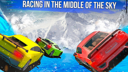 frozen car racing game