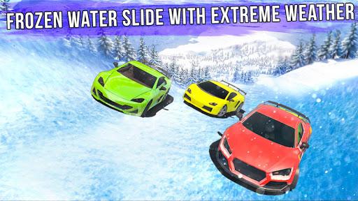 WaterSlide Car Racing Games ۳D - عکس بازی موبایلی اندروید
