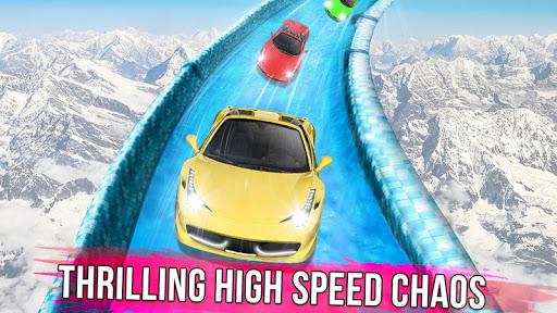 WaterSlide Car Racing Games ۳D - عکس بازی موبایلی اندروید