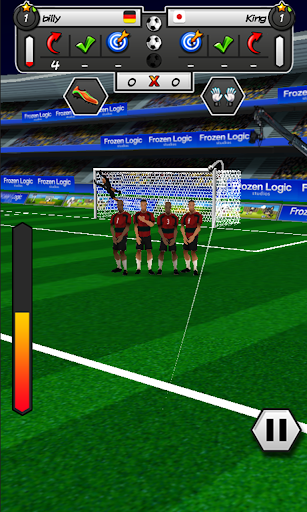 Soccer Free Kicks 2 - Gameplay image of android game