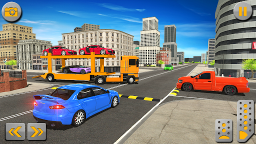 Car Transporter 3d:Truck Games - Gameplay image of android game