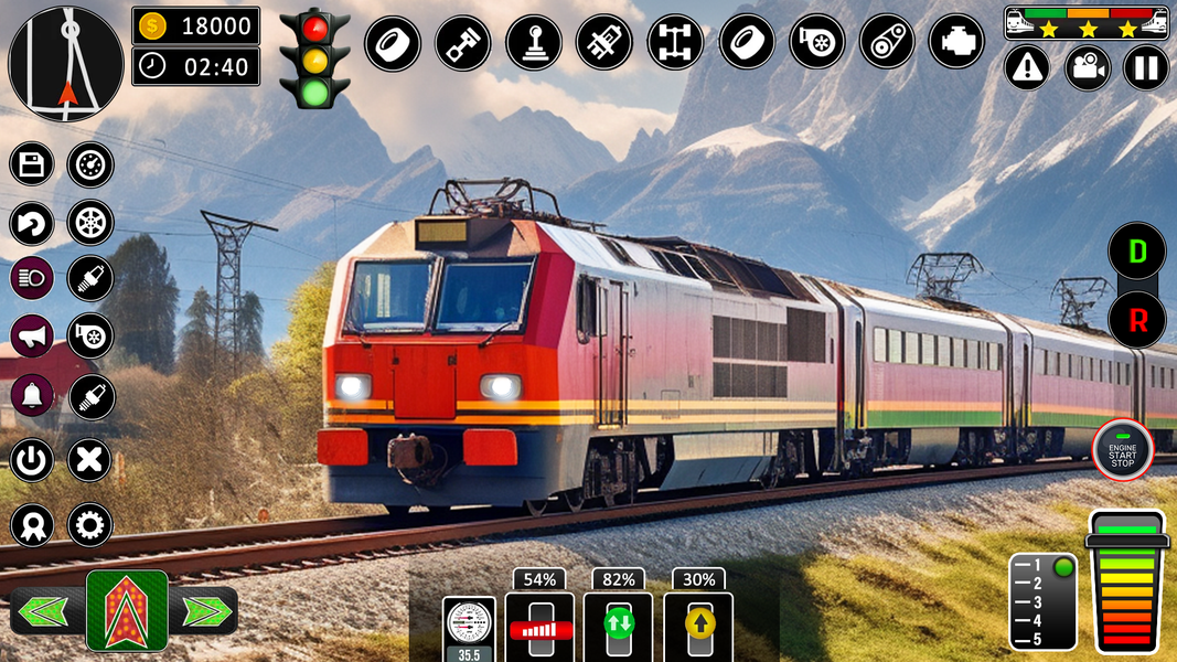 City Train Game: Train Driving - Gameplay image of android game