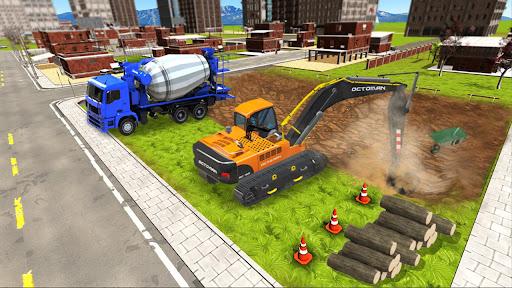 Excavator Construction Game - عکس برنامه موبایلی اندروید
