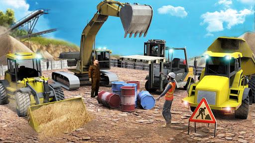 Excavator Construction Simulator: Truck Games 2021 - عکس برنامه موبایلی اندروید
