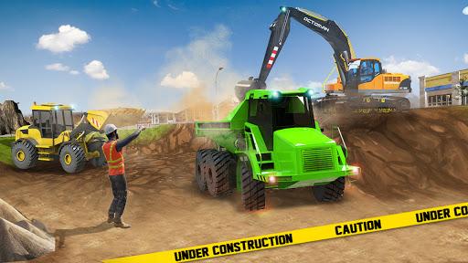 Excavator Construction Simulator: Truck Games 2021 - عکس برنامه موبایلی اندروید
