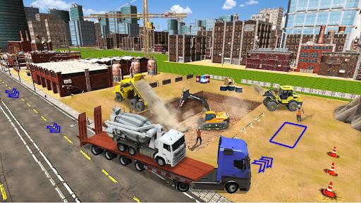 Excavator Construction Game - عکس برنامه موبایلی اندروید