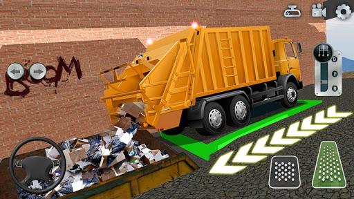 Trash Truck Games Simulator ۳D - عکس بازی موبایلی اندروید