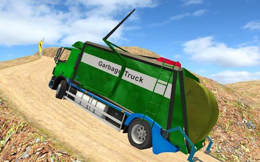 Trash Truck Games Simulator ۳D - عکس بازی موبایلی اندروید