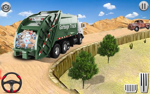 Trash Truck Games Simulator ۳D - عکس بازی موبایلی اندروید