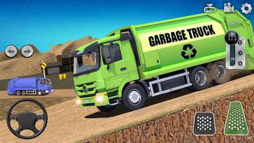 Trash Truck Games Simulator ۳D - عکس بازی موبایلی اندروید