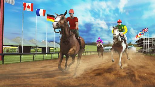 Horse Racing Games ۲۰۲۰: Derby Riding Race ۳d - عکس بازی موبایلی اندروید