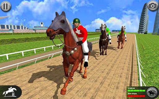 Horse Racing Games ۲۰۲۰: Derby Riding Race ۳d - عکس بازی موبایلی اندروید