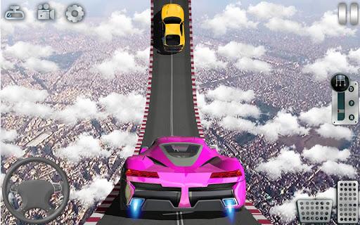 Impossible Tracks Car Stunts Driving: Racing Games - Gameplay image of android game