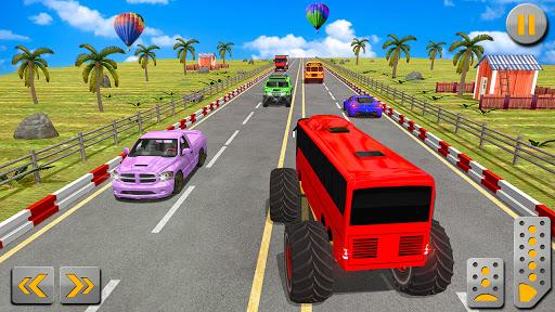 Highway Traffic Bus Racing: Bus Driving Free Games - عکس بازی موبایلی اندروید