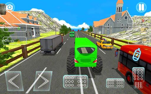 Highway Traffic Bus Racing: Bus Driving Free Games - عکس بازی موبایلی اندروید