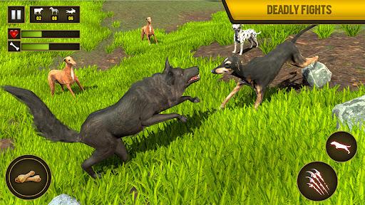 Pitbull Games: Fight Dogs Game - Gameplay image of android game