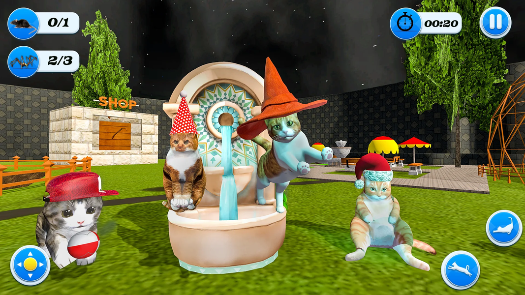 Pet Cat Simulator kitty games - عکس بازی موبایلی اندروید