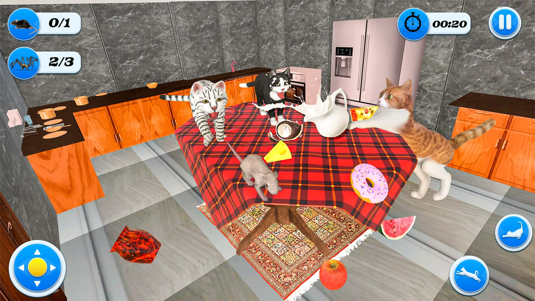 Pet Cat Simulator kitty Games - عکس بازی موبایلی اندروید