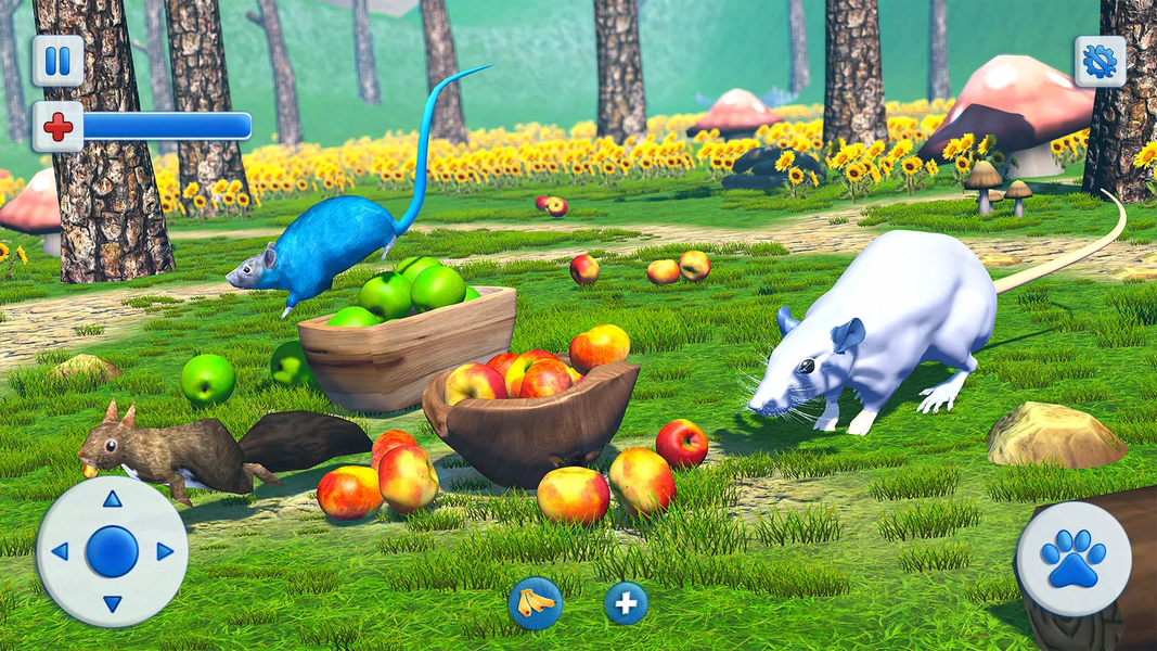 Mouse Animal Life Simulator - Gameplay image of android game