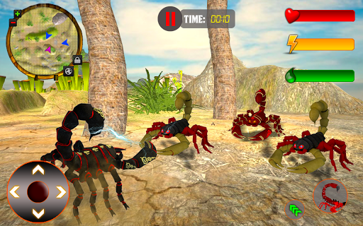 Wild Scorpion Life Simulator - Gameplay image of android game