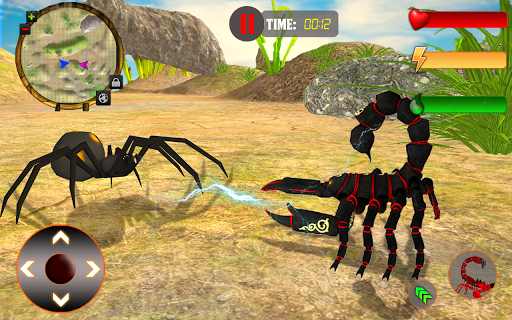 Wild Scorpion Life Simulator - Gameplay image of android game