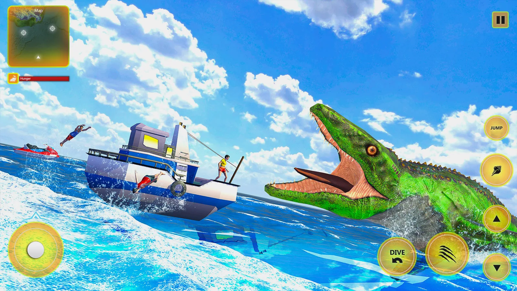 Angry Shark Games Evolution - عکس بازی موبایلی اندروید