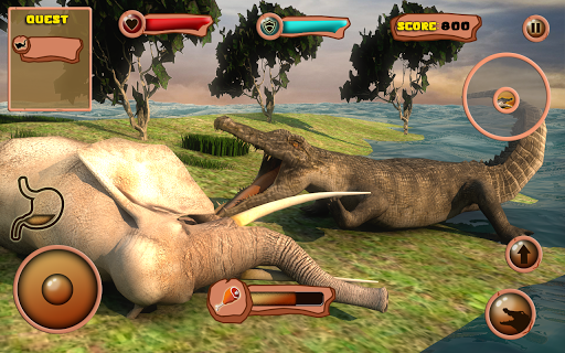 Crocodile Games Animal Sim 3D - Image screenshot of android app