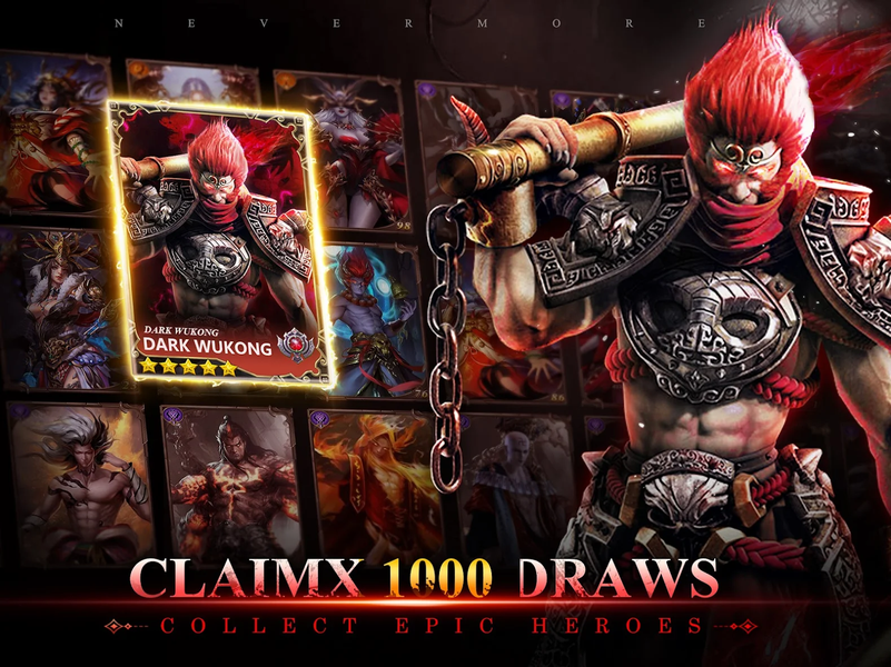 Nevermore-W: Idle Immortal RPG - Gameplay image of android game