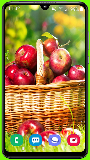 Fruit Apple Wallpaper HD - Image screenshot of android app