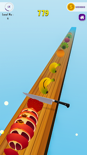 Perfect Fruit Slicer - Veggies Chop slices - Gameplay image of android game