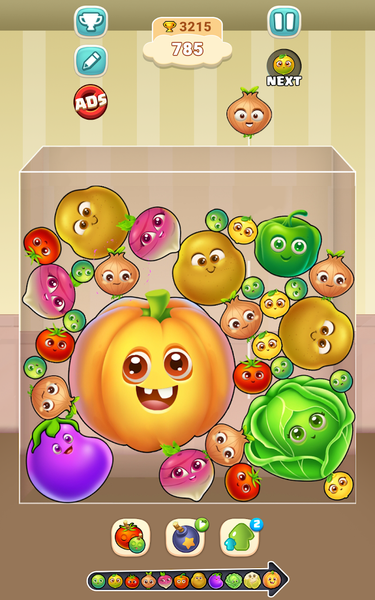 Pumpkin Magic - Drop & Merge - Gameplay image of android game