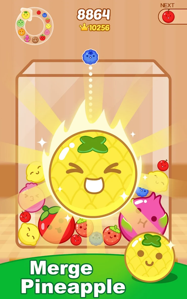 Fruit Merge - Drop merge - عکس بازی موبایلی اندروید