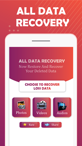 Data recovery: photo recovery & Video recovery - عکس برنامه موبایلی اندروید