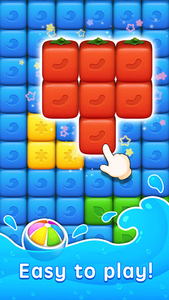 Fruit Block Friends - Gameplay image of android game