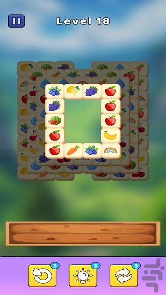 Fruits Tile Matching - Gameplay image of android game