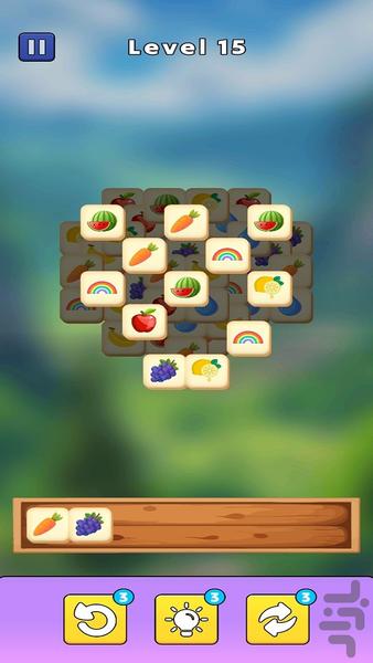 تطبیق کاشی میوه‌ها - Gameplay image of android game