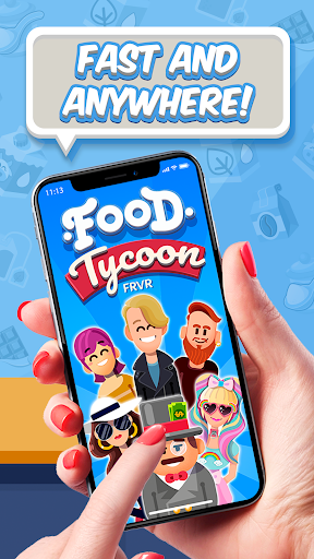 Food Tycoon FRVR - Gameplay image of android game