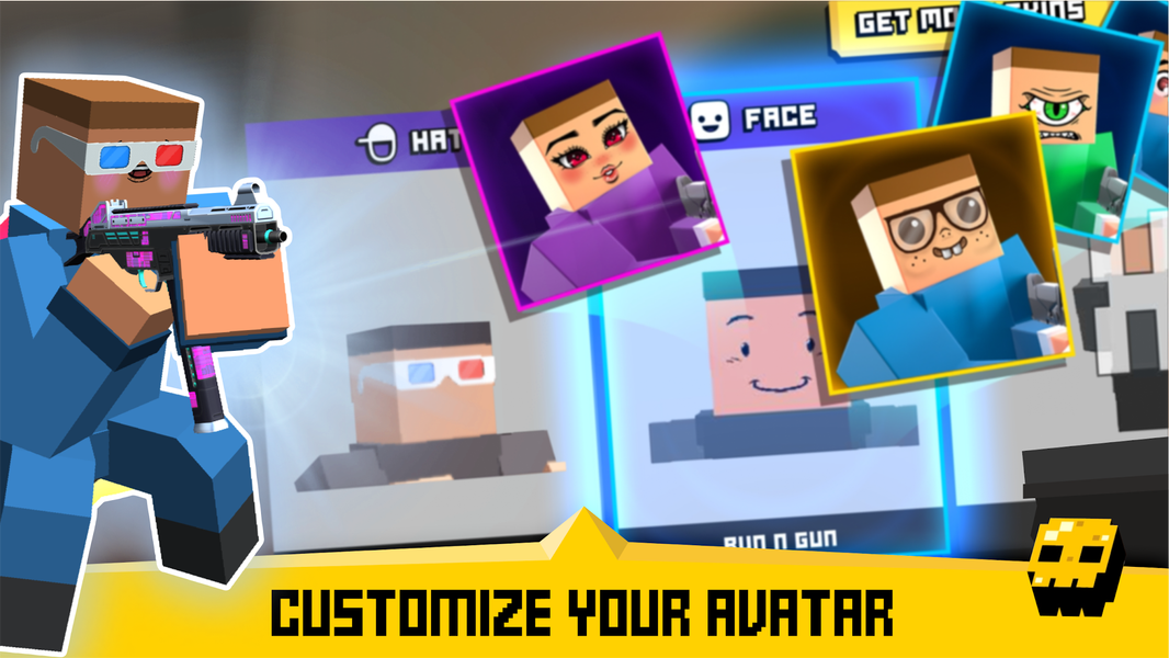 Krunker FRVR - Multiplayer FPS - عکس بازی موبایلی اندروید