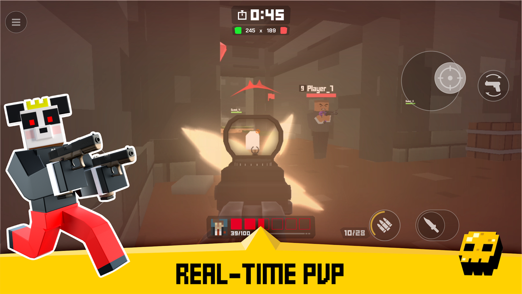 Krunker FRVR - Multiplayer FPS - عکس بازی موبایلی اندروید