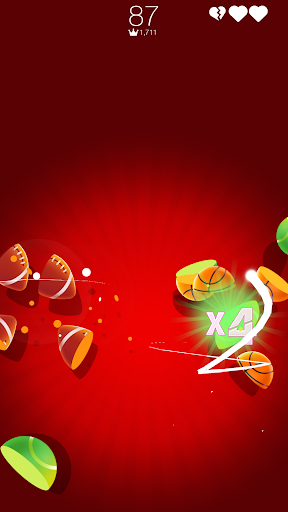 Slash FRVR - Gameplay image of android game
