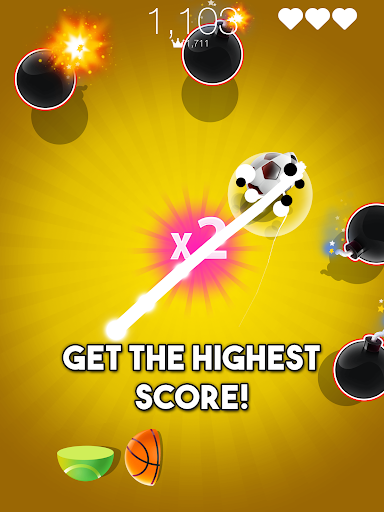 Slash FRVR - Gameplay image of android game