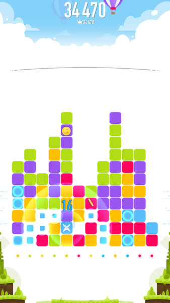 Trim FRVR - Pop the Blocks and - Gameplay image of android game