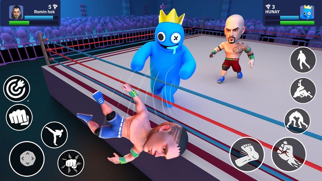 Rumble Wrestling: Fight Game - عکس بازی موبایلی اندروید